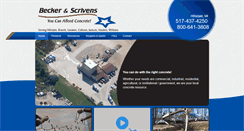 Desktop Screenshot of beckerscrivens.com